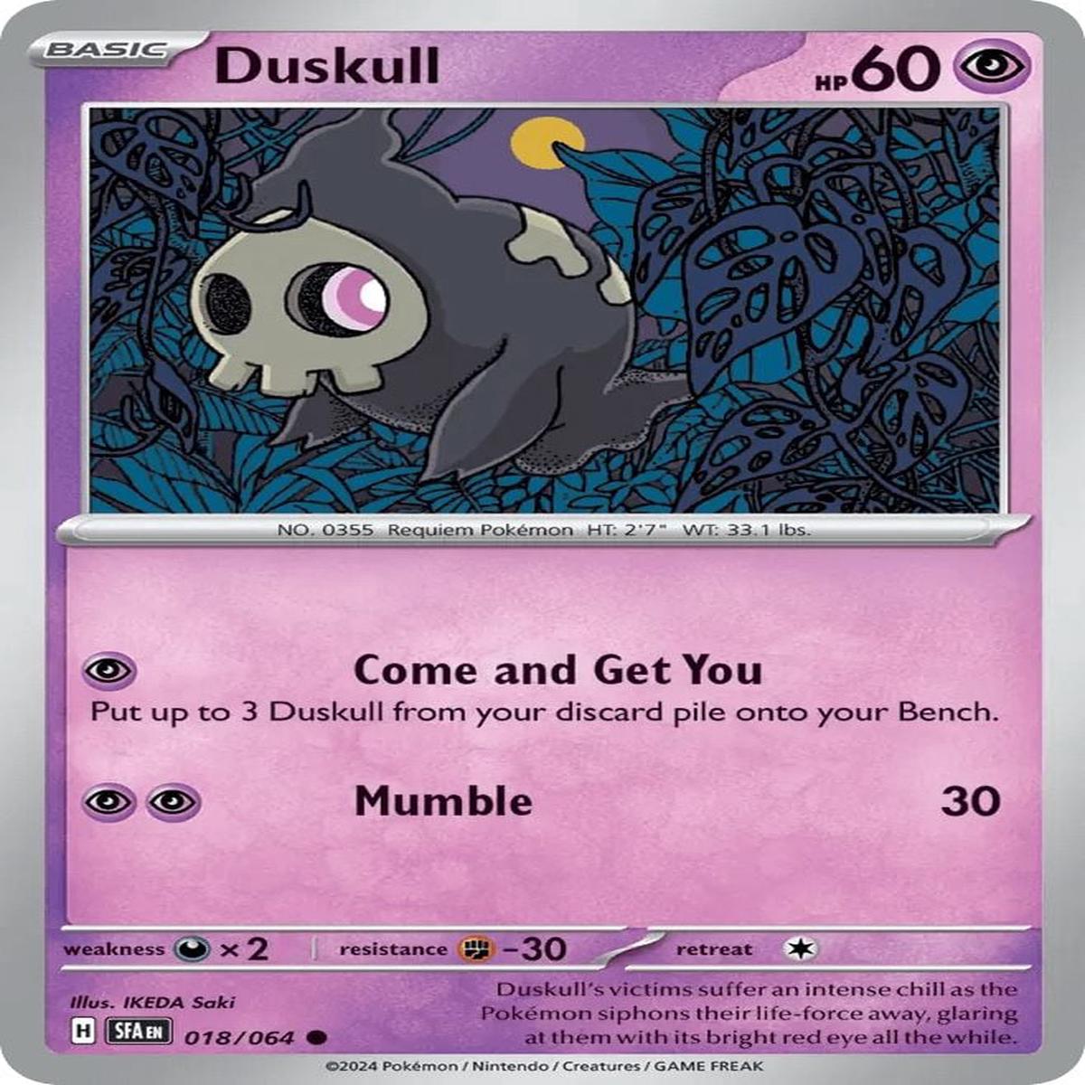 (18/64) Duskull - Shrouded Fable