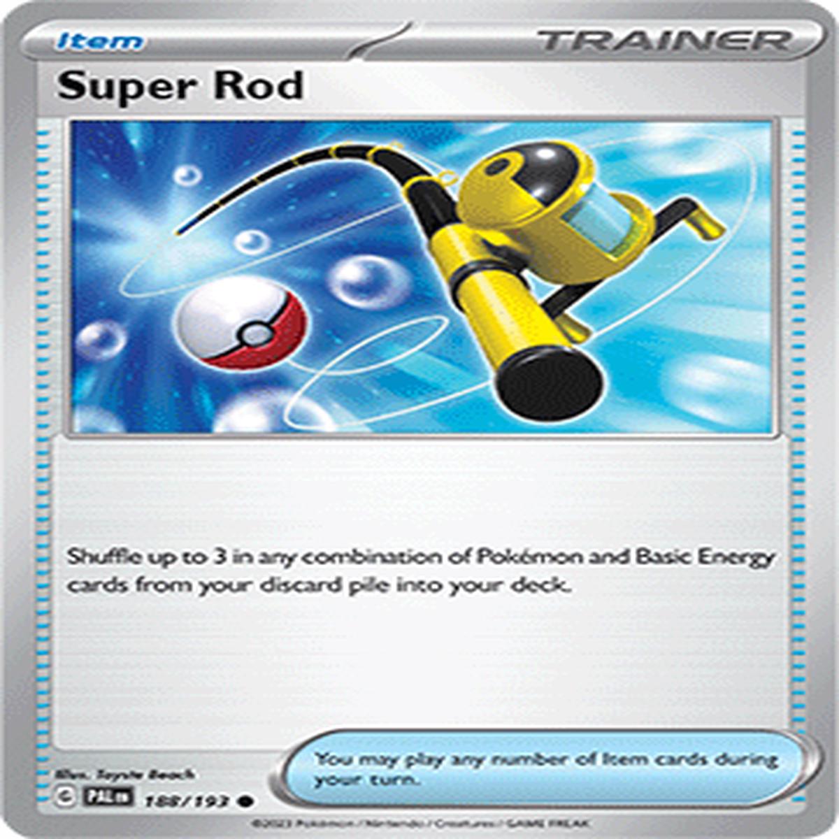 (188/193) Super Rod - Paldea Evolved