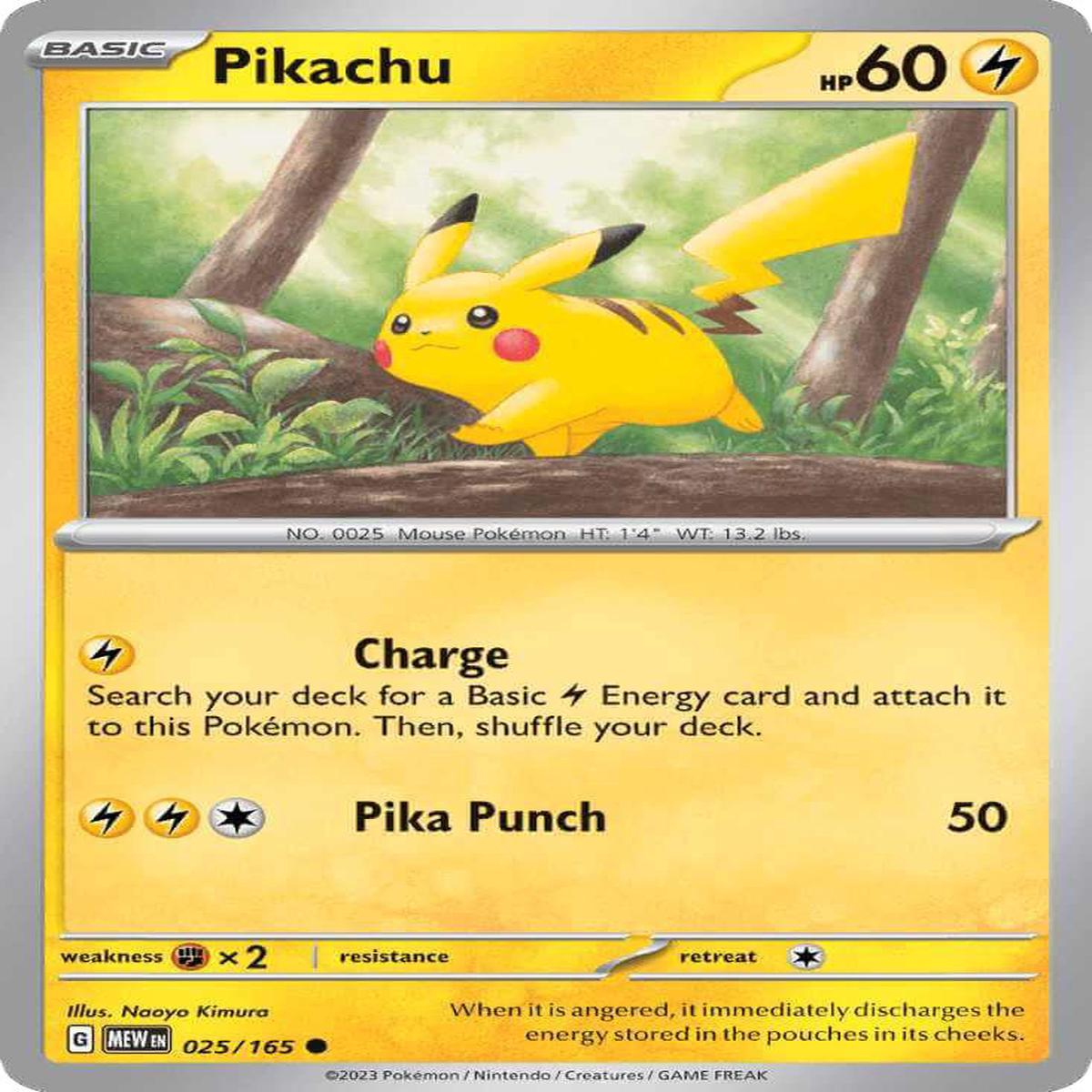 (25/165) Pikachu - SV 151