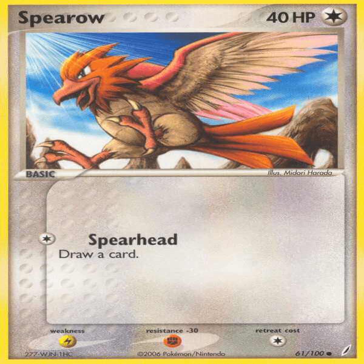 (61/100) Spearow - Crystal Guardians