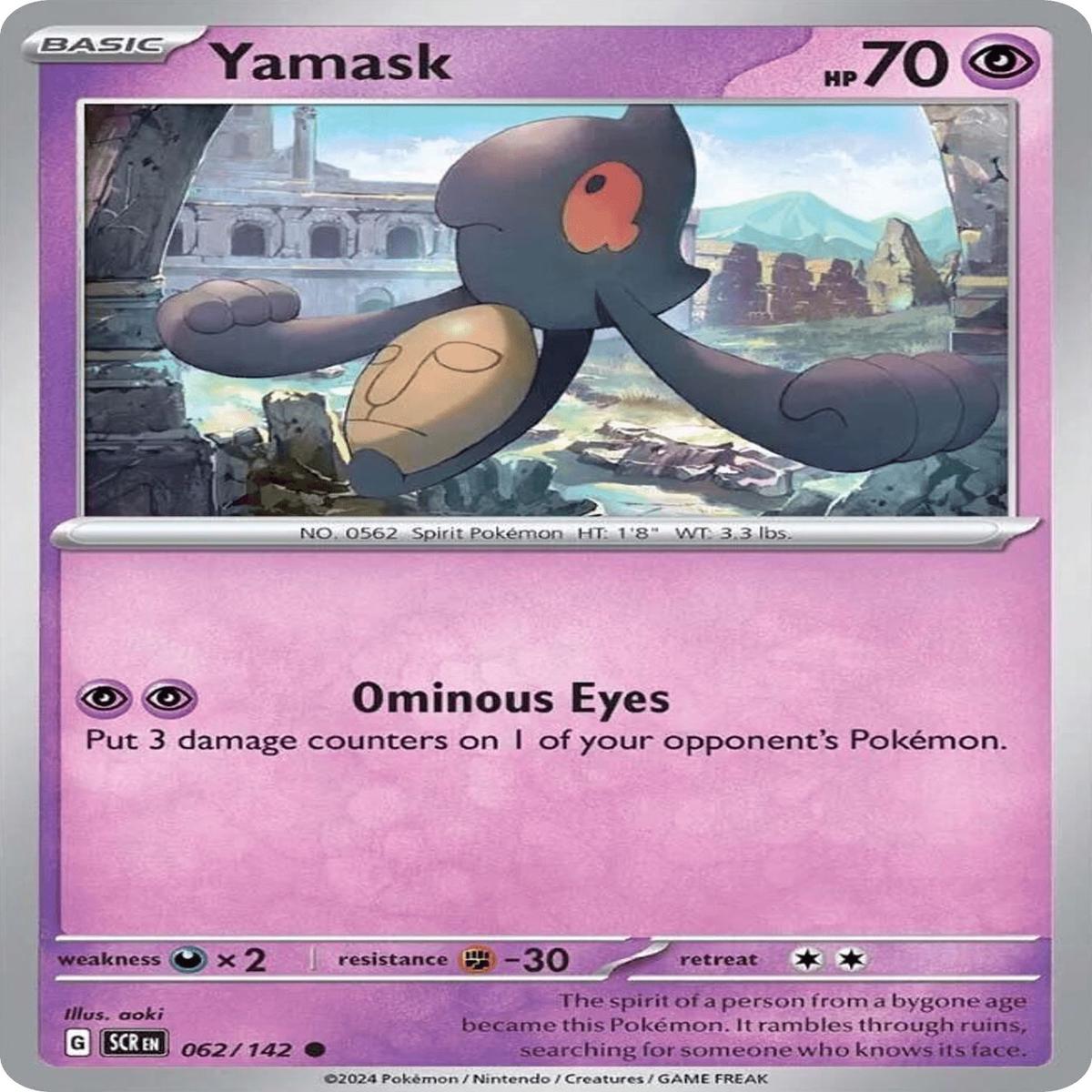 (62/142) Yamask - Stellar Crown