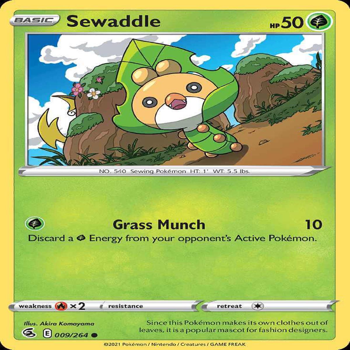 (9/264) Sewaddle - Fusion Strike