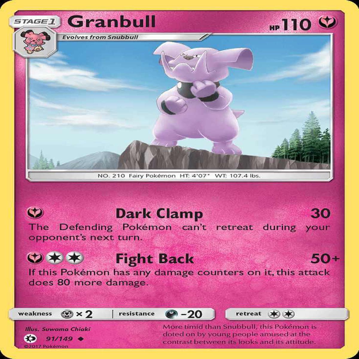 (91/149) Granbull - Sun & Moon