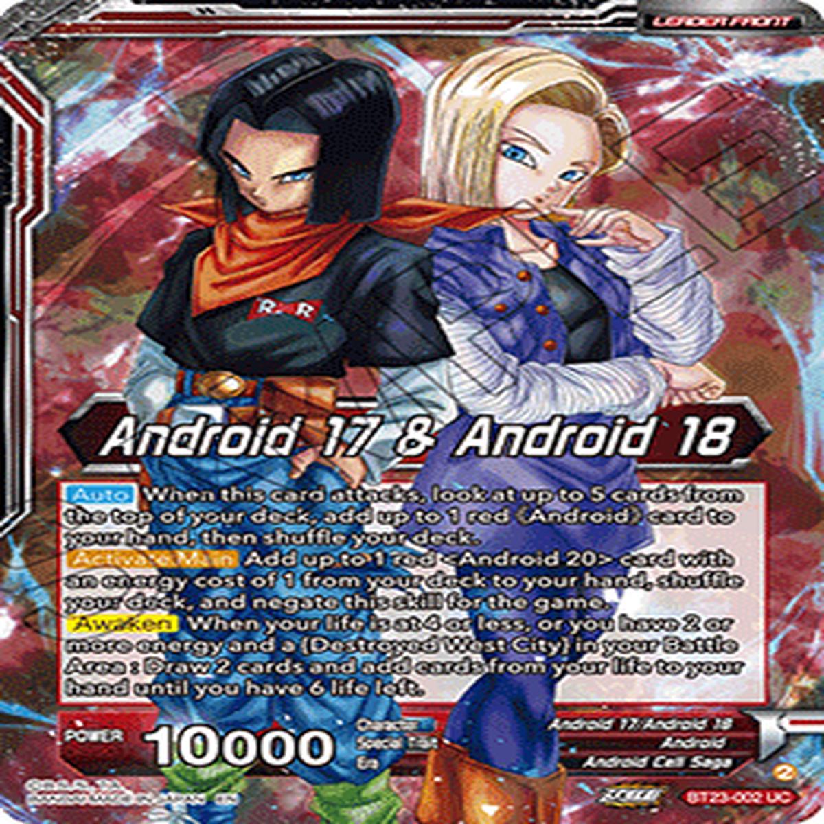 (002) Android 17 & Android 18 - Perfect Combination