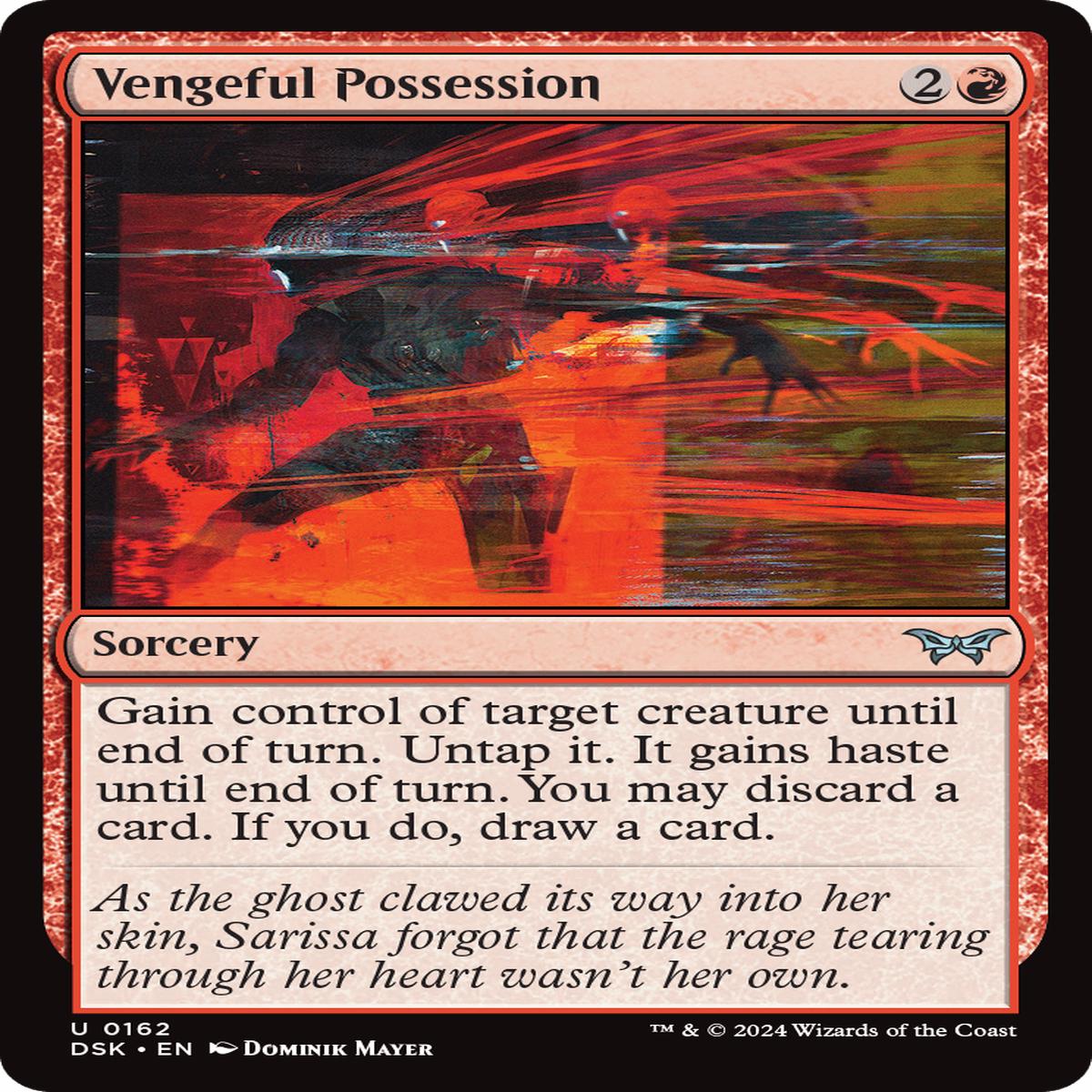 (0162) Vengeful Possession - Duskmourn: House of Horror