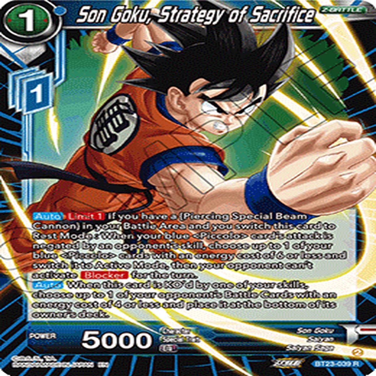 (039) Son Goku, Strategy of Sacrifice - Perfect Combination
