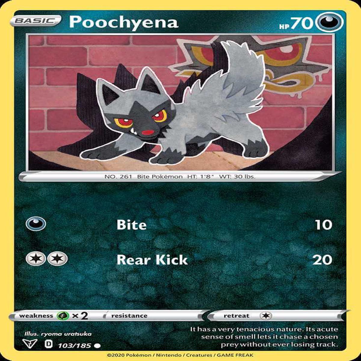 (103/185) Poochyena - Vivid Voltage