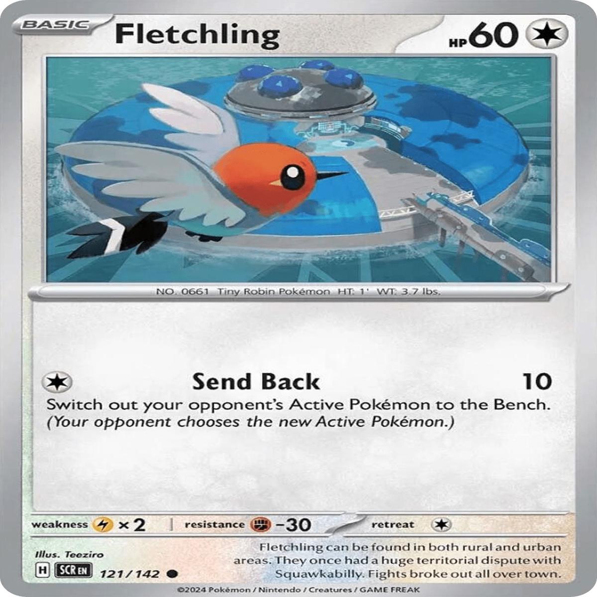 (121/142) Fletchling - Stellar Crown