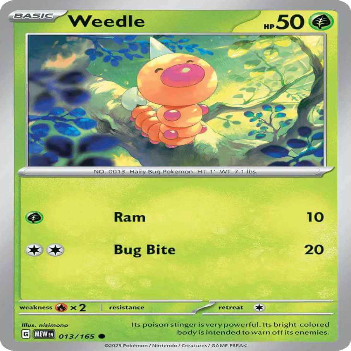 (13/165) Weedle - SV 151