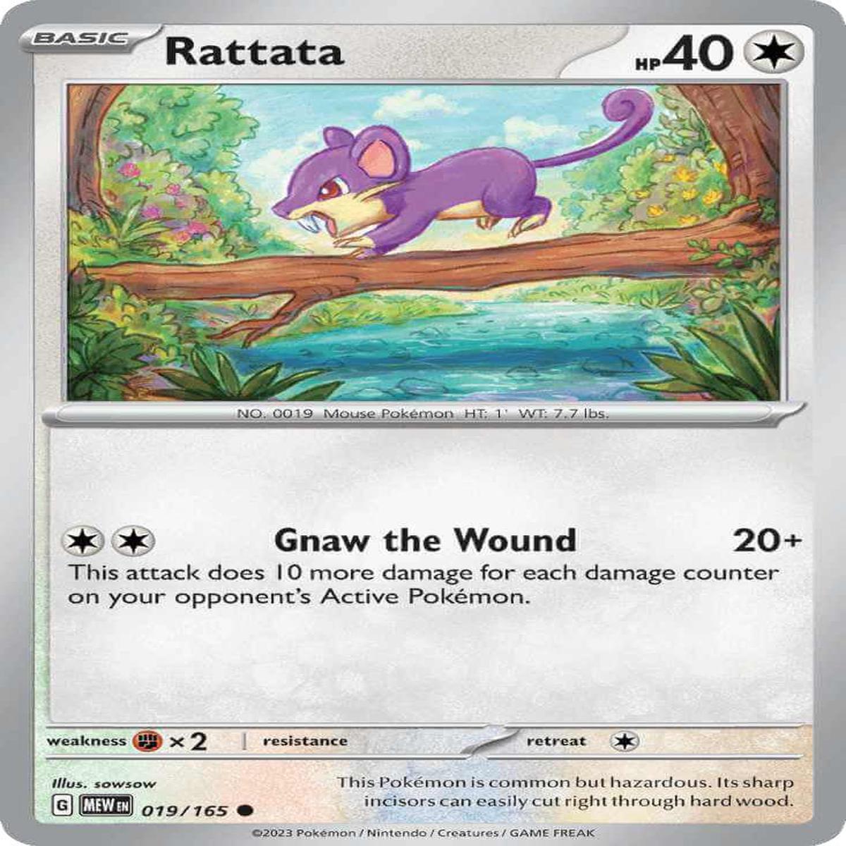 (19/165) Rattata - SV 151