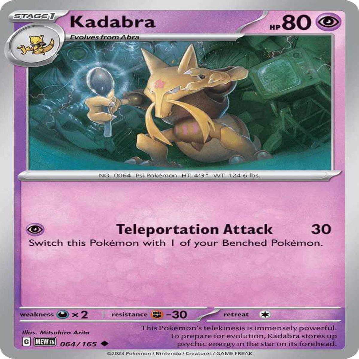 (64/165) Kadabra - SV 151
