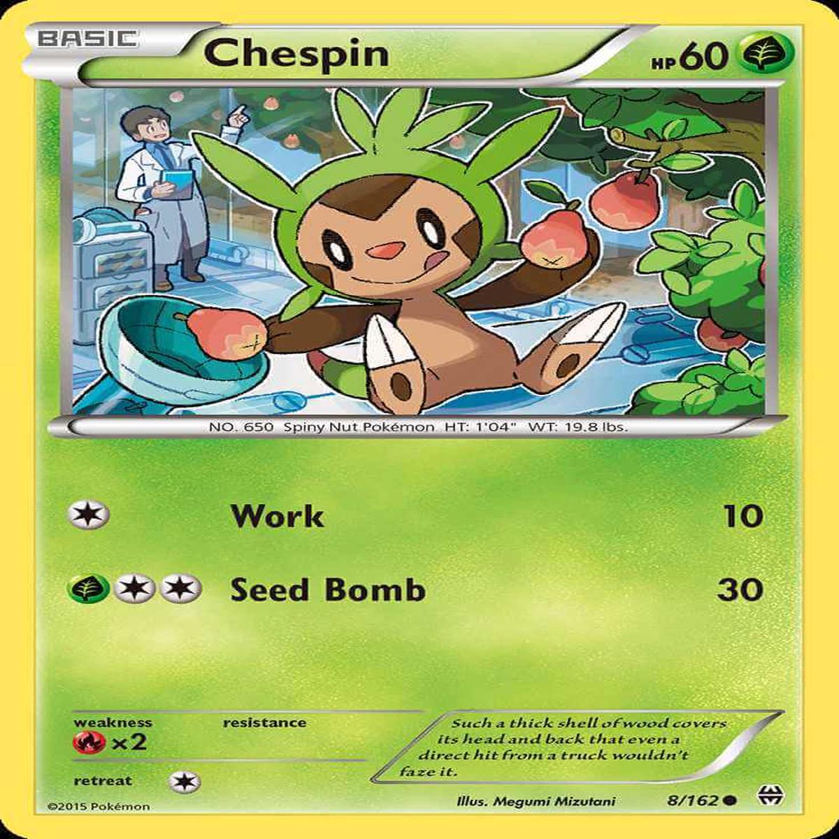 (8/162) Chespin - BREAKthrough