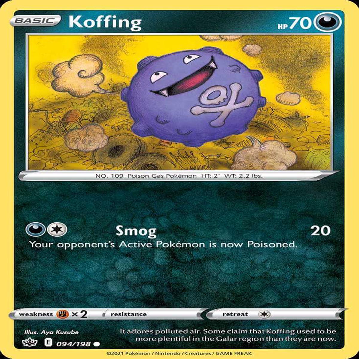 (94/198) Koffing - Chilling Reign