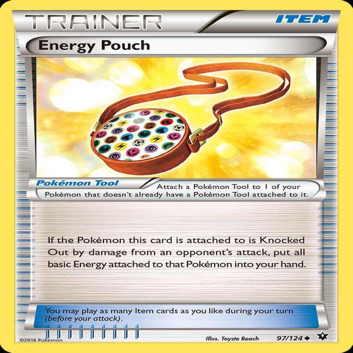 (97/124) Energy Pouch - Fates Collide