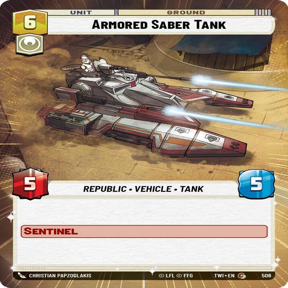 SWU - Armored Saber Tank (506)