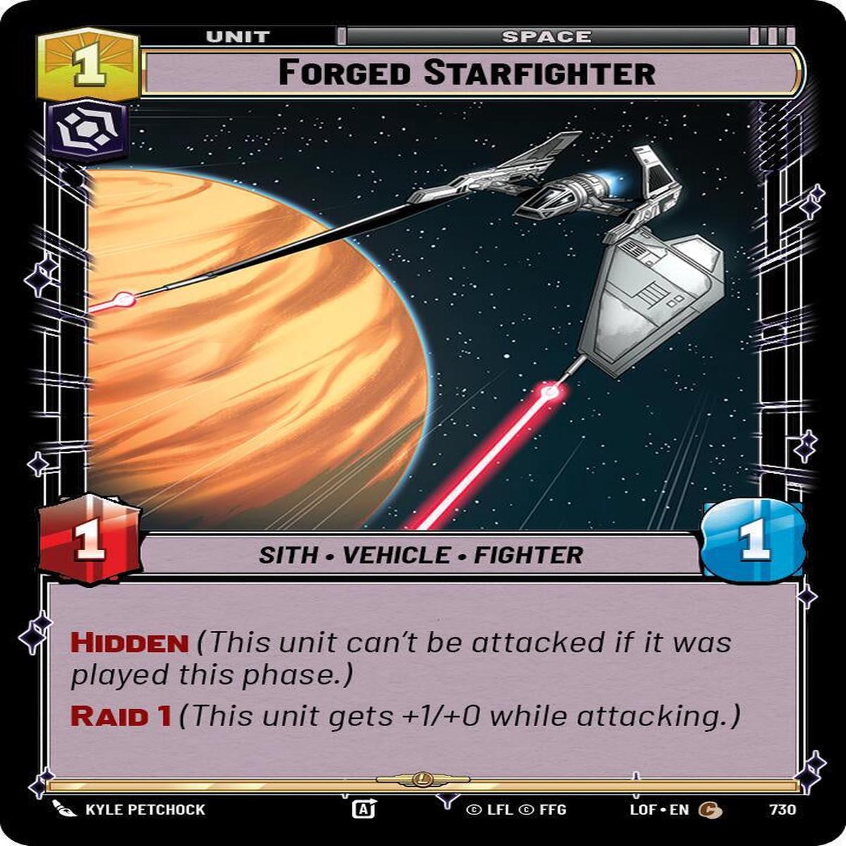 SWU - Forged Starfighter (730) (Foil)