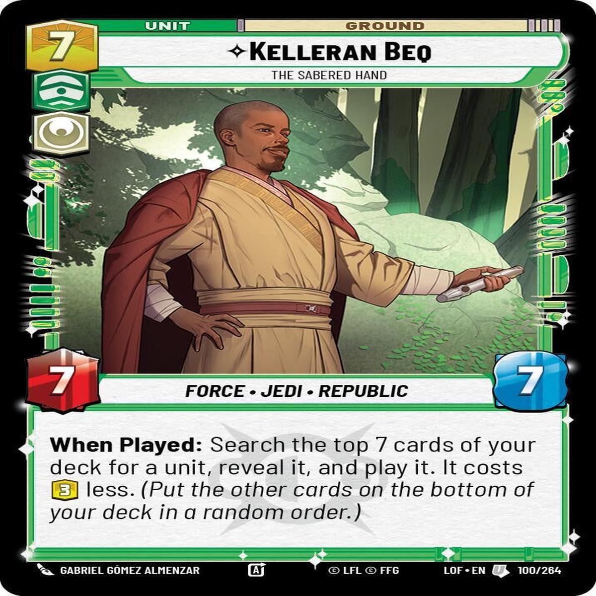 SWU - Kelleran Beq - The Sabered Hand (100/264)
