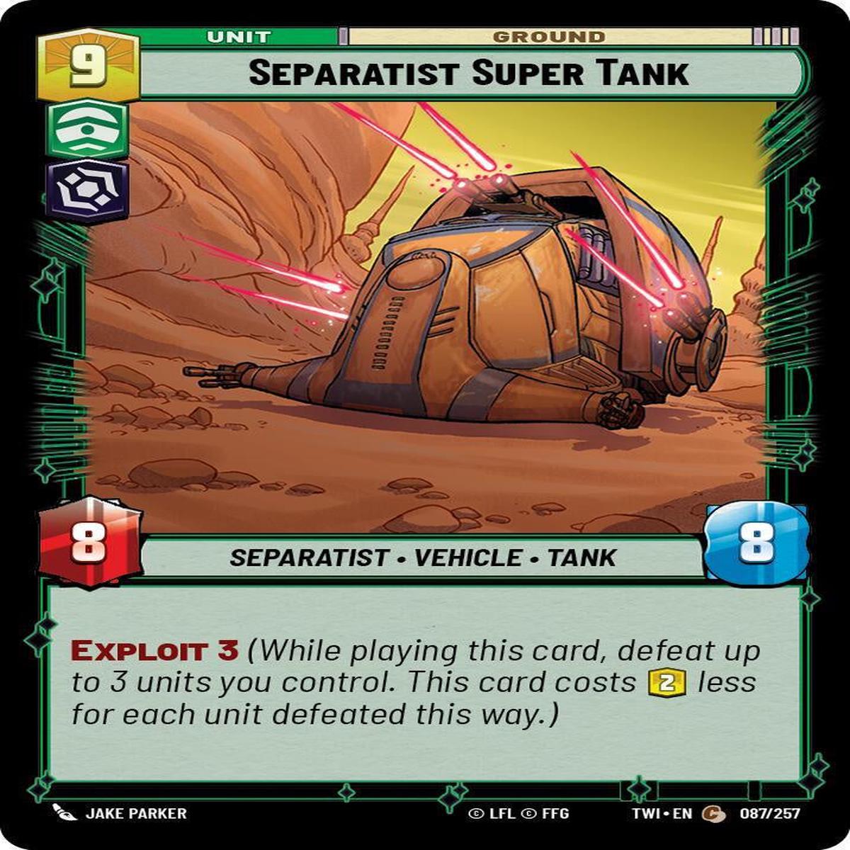 SWU - Separatist Super Tank (087/257) (Foil)