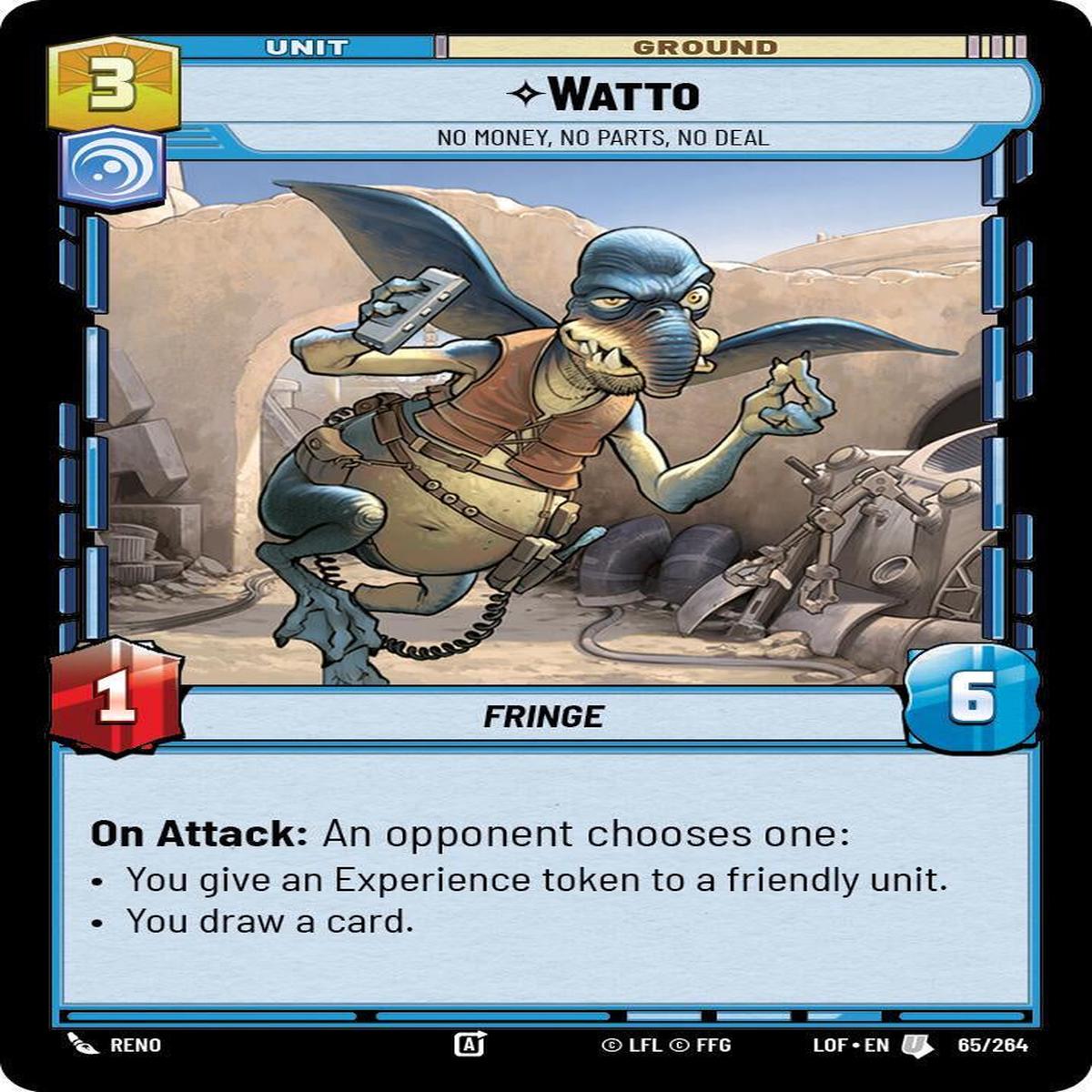 SWU - Watto - No Money, No Parts, No Deal (065/264)