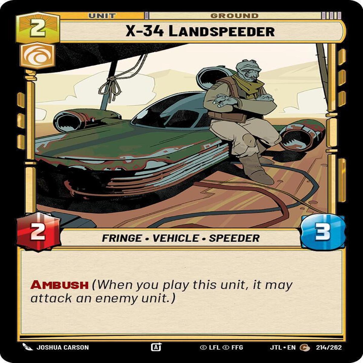 SWU - X-34 Landspeeder (214/262)