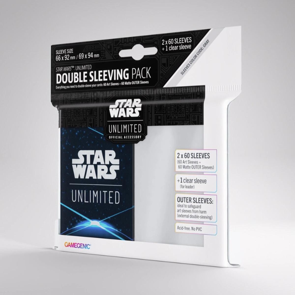 Star Wars Unlimited - Double Sleeving Pack (Card Back Blue)