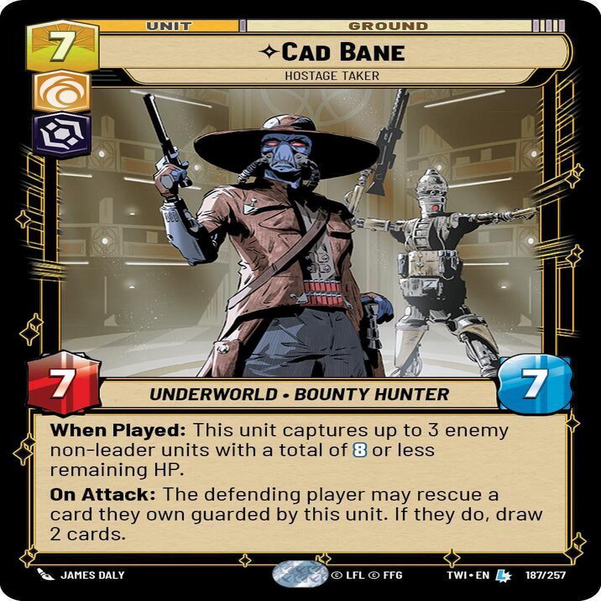 SWU - Cad Bane - Hostage Taker (187/257)