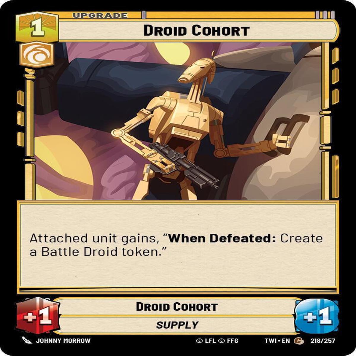 SWU - Droid Cohort (218/257) (Foil)