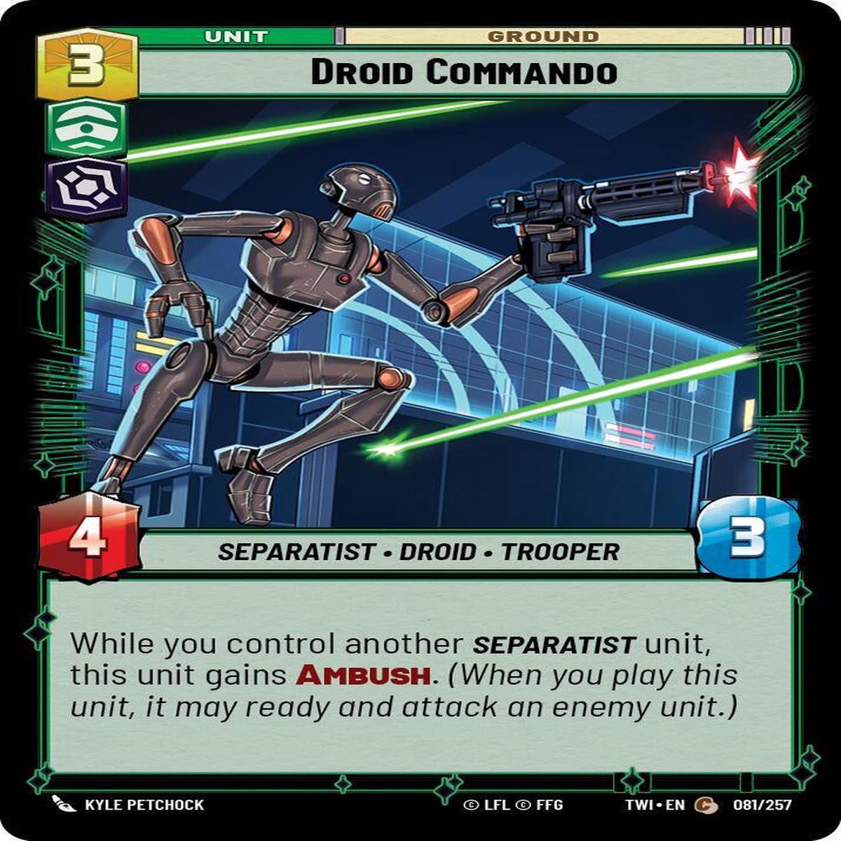 SWU - Droid Commando (081/257) (Foil)