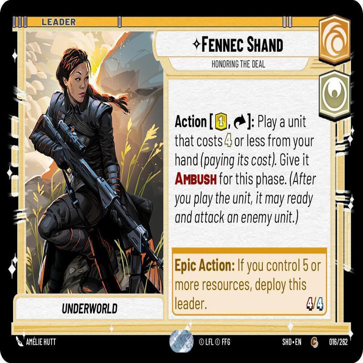 SWU - Fennec Shand - Honoring the Deal (016/262)