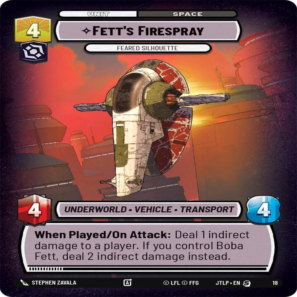 SWU - Fett's Firespray - Feared Silhouette (18) (WP)