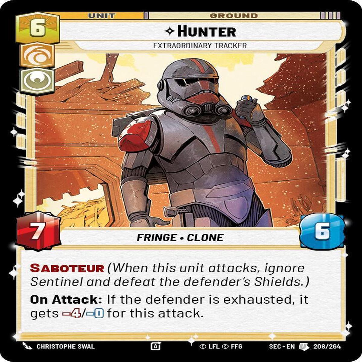 SWU - Hunter - Extraordinary Tracker (208/264)