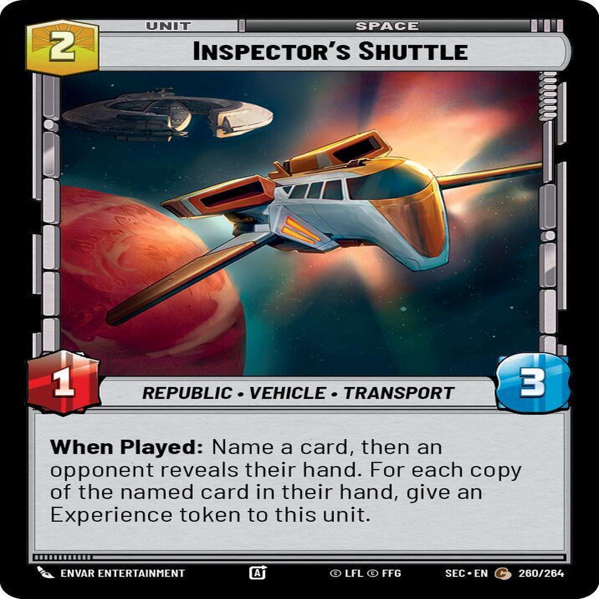 SWU - Inspector's Shuttle (260/264)