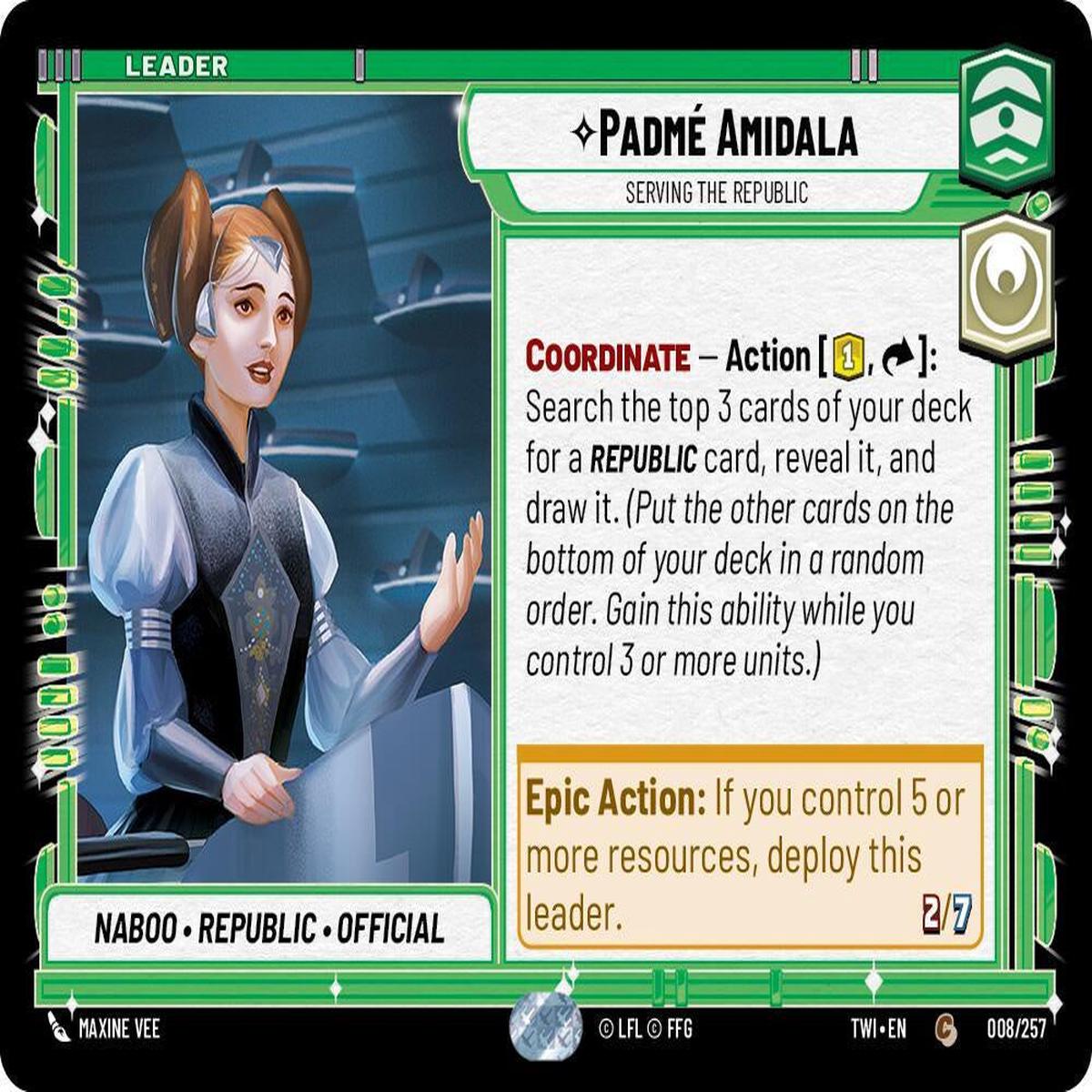 SWU - Padm Amidala - Serving the Republic (008/257)