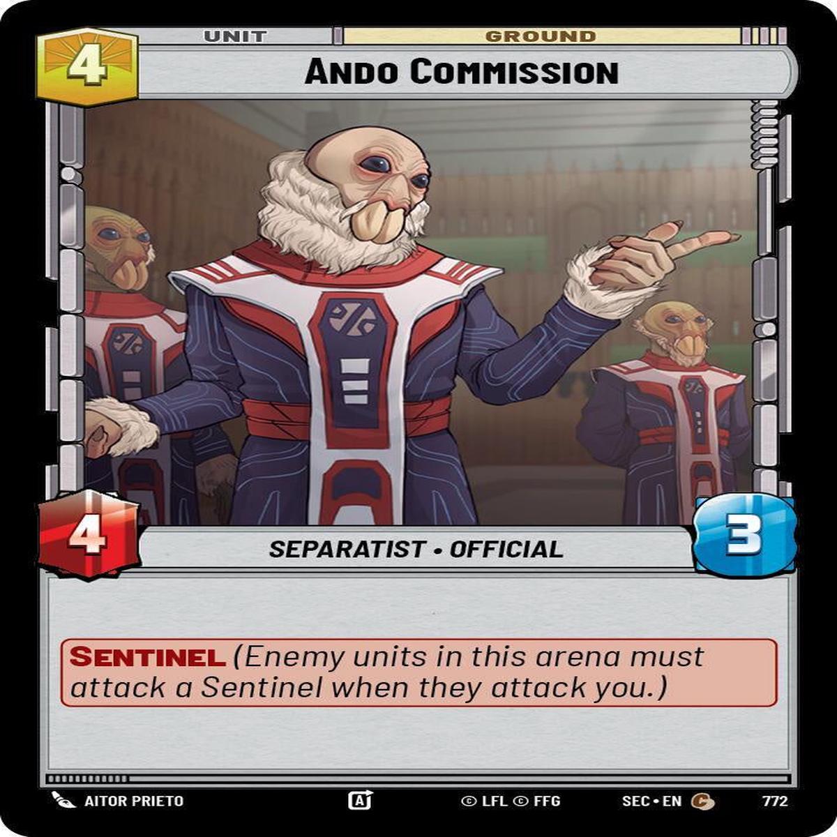 SWU - Ando Commission (772-F)
