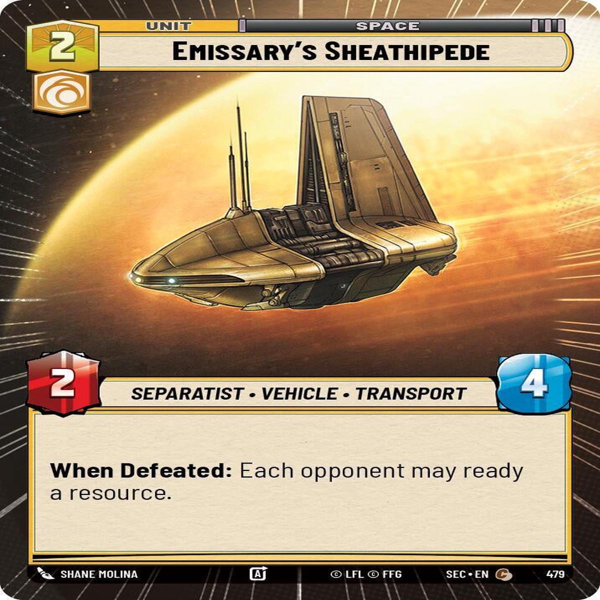 SWU - Emissary's Sheathipede (479)