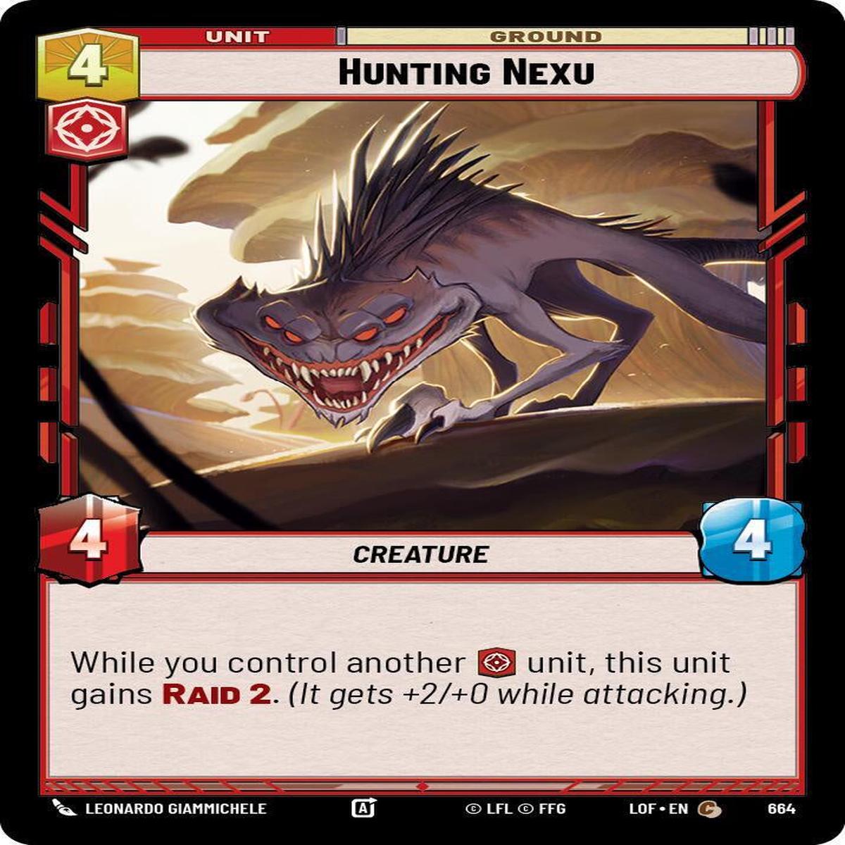 SWU - Hunting Nexu (664) (Foil)