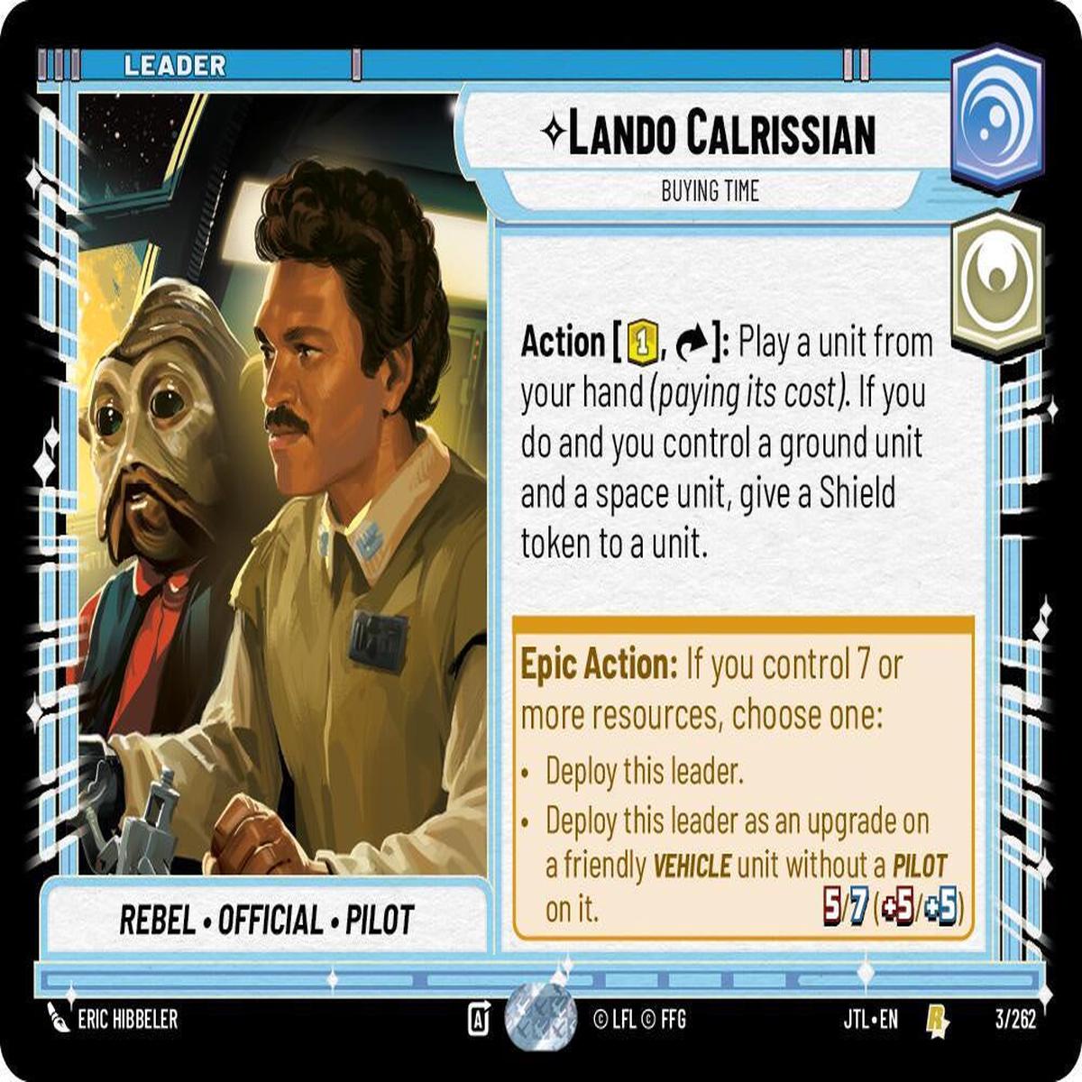 SWU - Lando Calrissian - Buying Time (003/262)