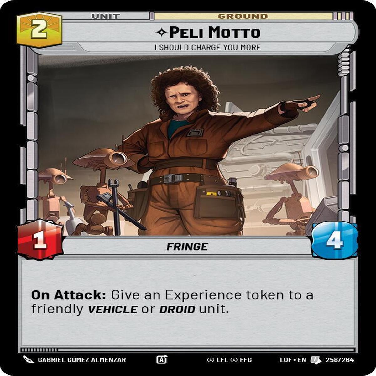 SWU - Peli Motto - I Should Charge You More (258/264)
