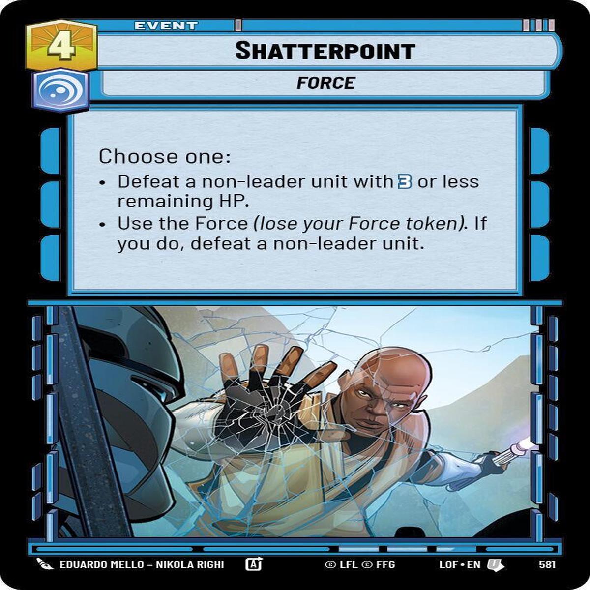 SWU - Shatterpoint (581) (Foil)