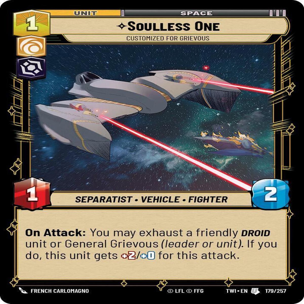 SWU - Soulless One - Customized for Grievous (179/257) (Foil)