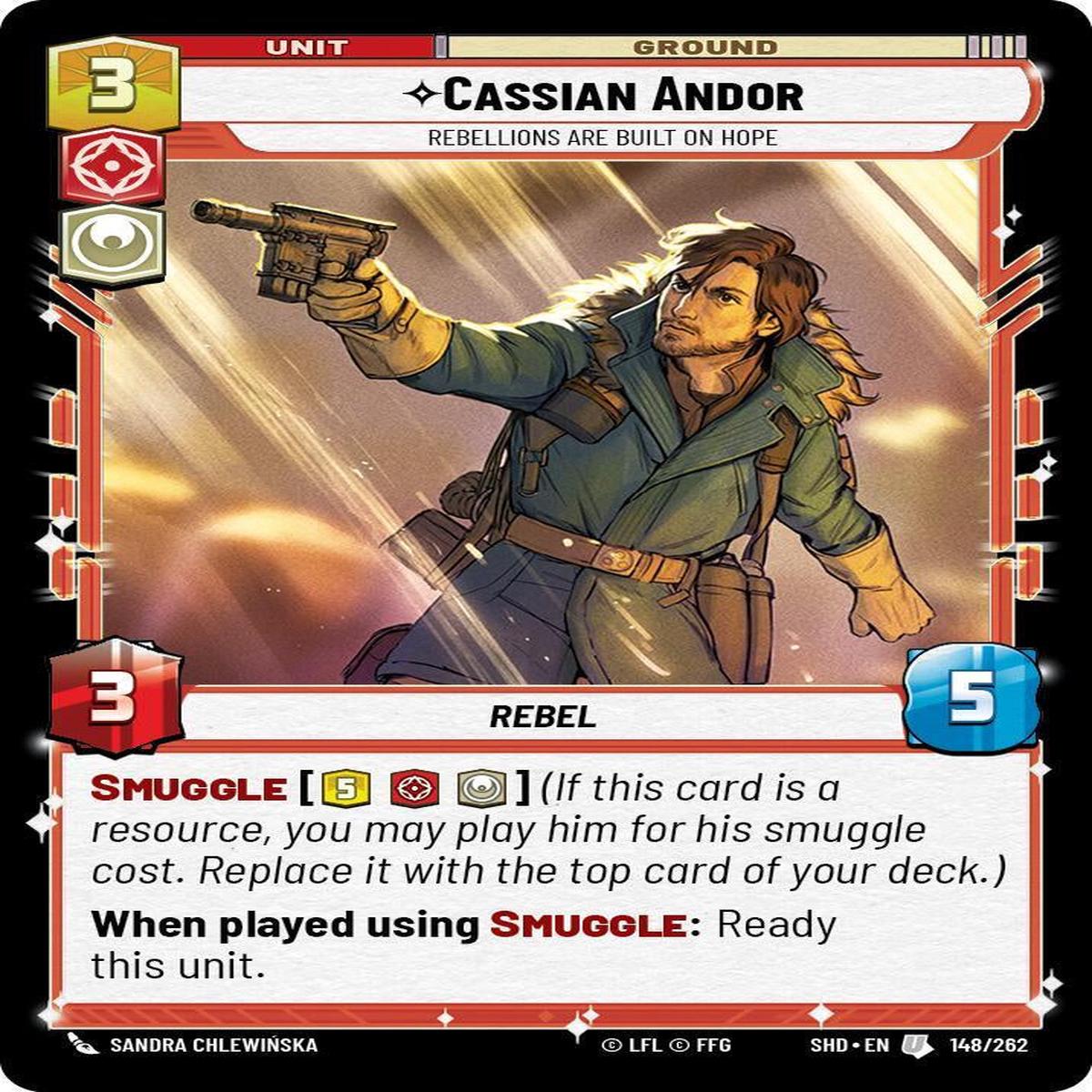 SWU - Cassian Andor - Rebellions Are Built On Hope (148/262)