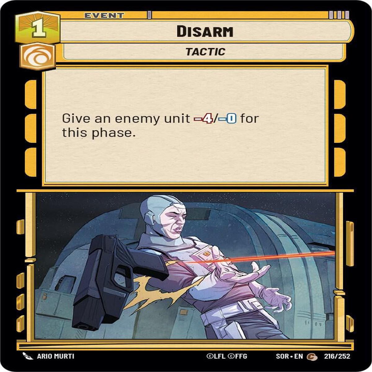 SWU - Disarm (216/252) (Foil)