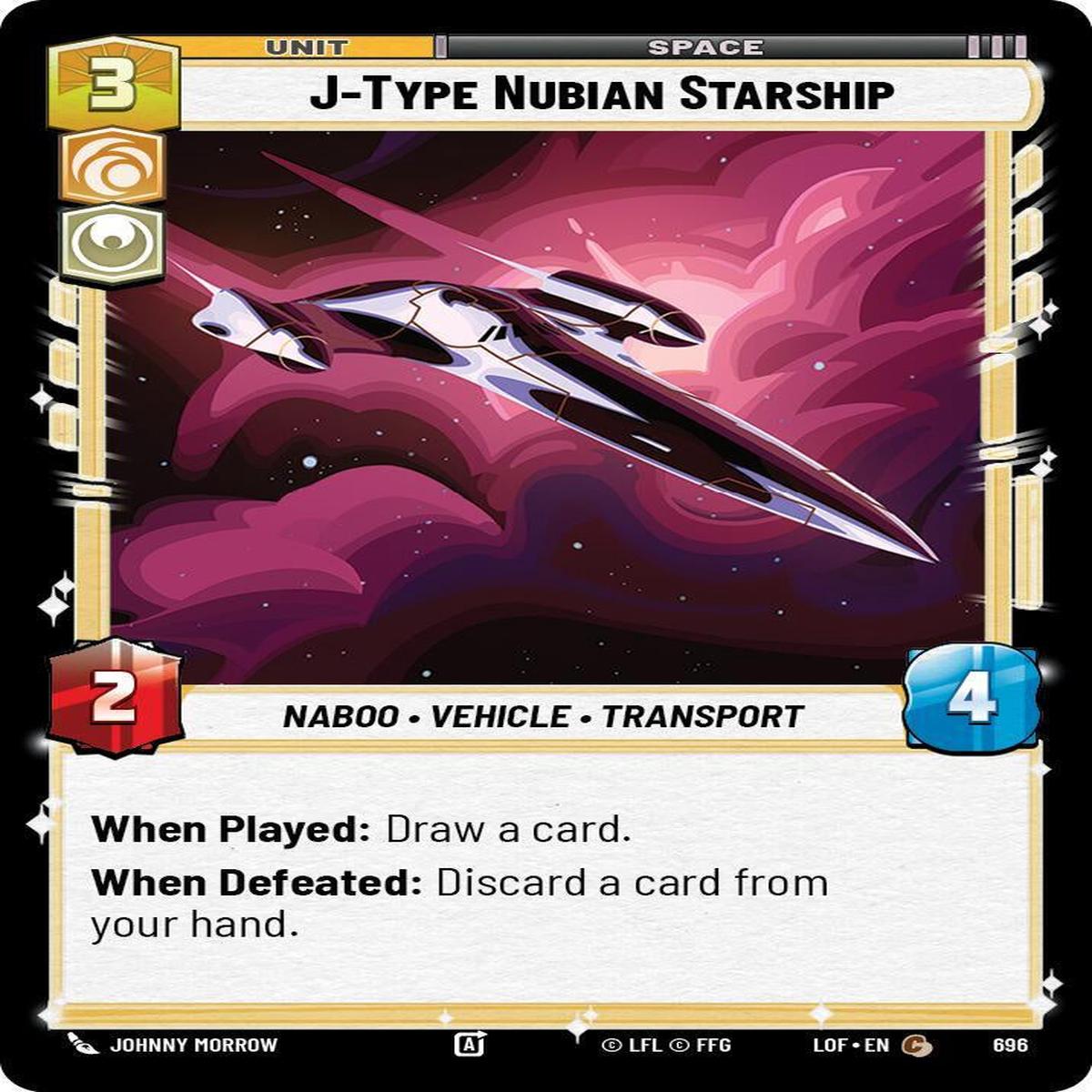 SWU - J-Type Nubian Starship (696) (Foil)