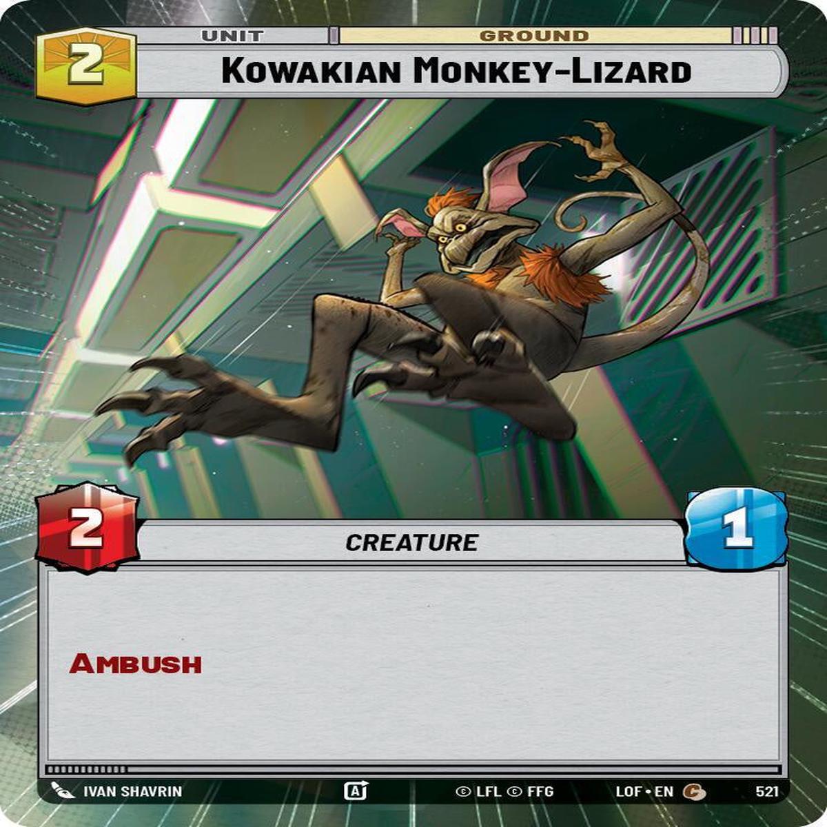 SWU - Kowakian Monkey-Lizard (521)