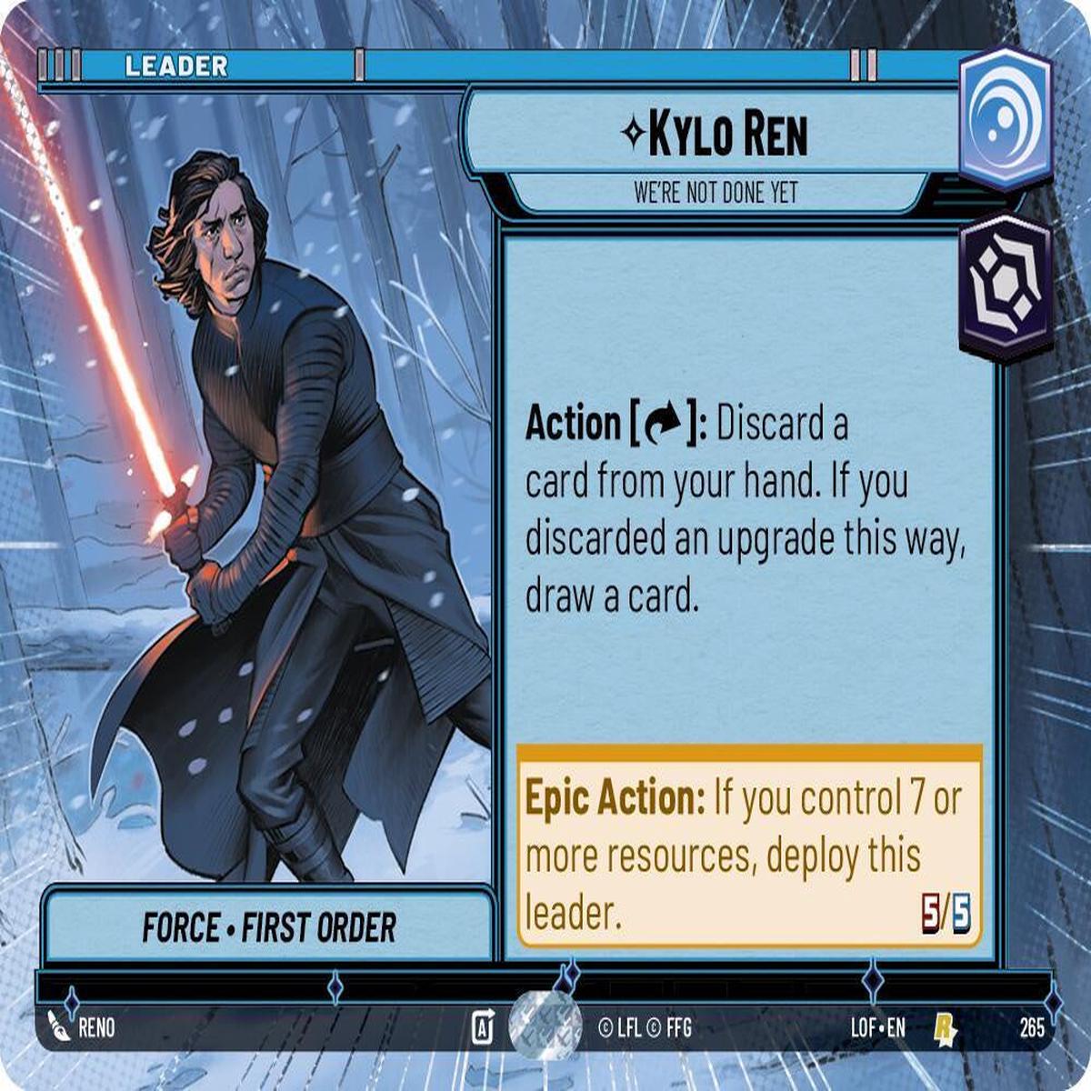 SWU - Kylo Ren - We're Not Done Yet (265)