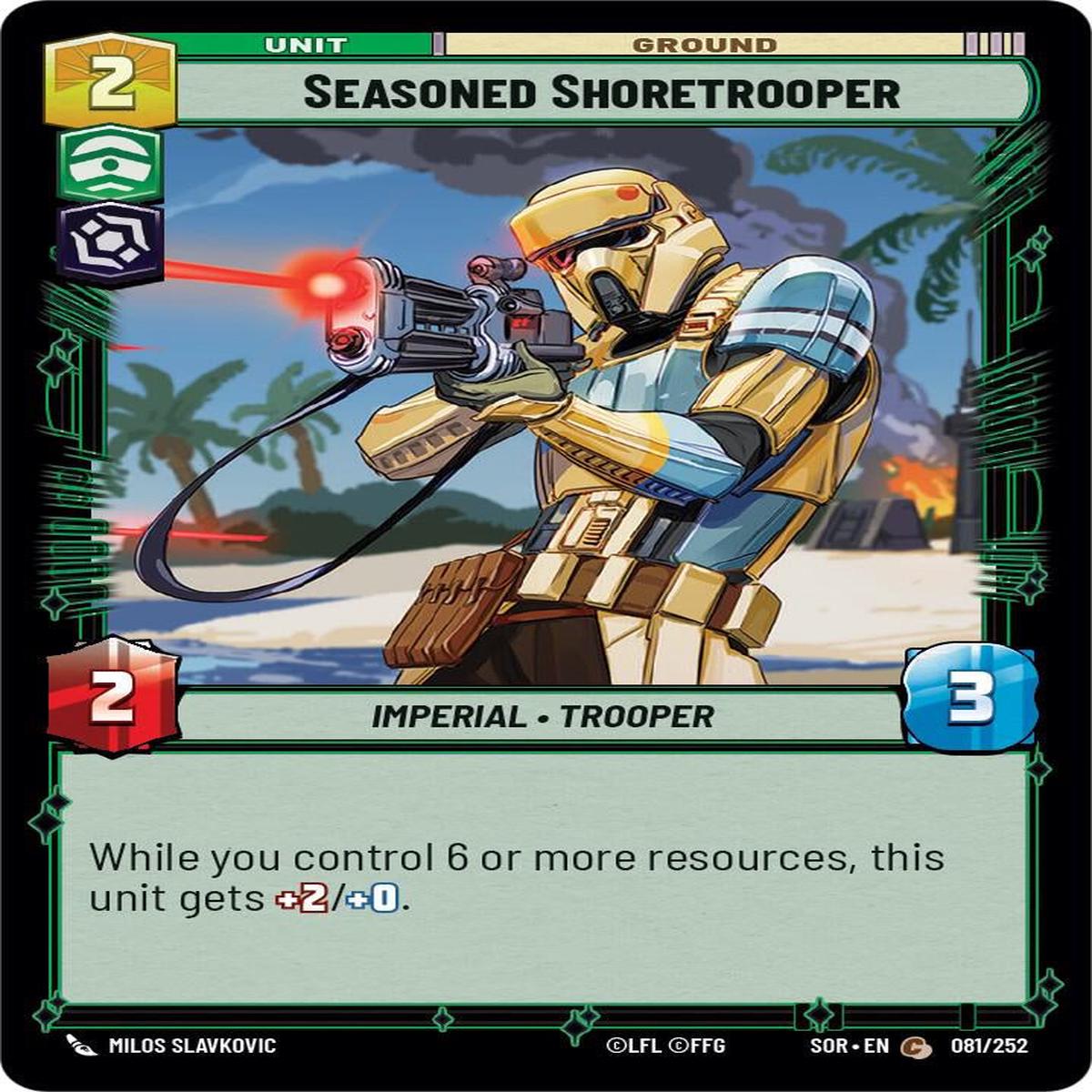 SWU - Seasoned Shoretrooper (081/252)