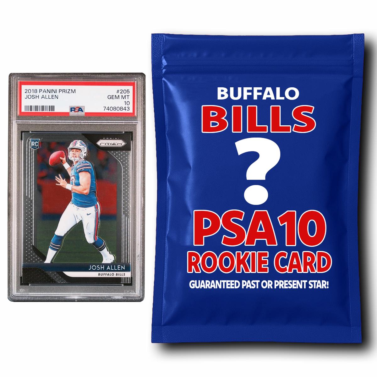 Buffalo Bills PSA 10 Graded Rookie Card Mystery Pack