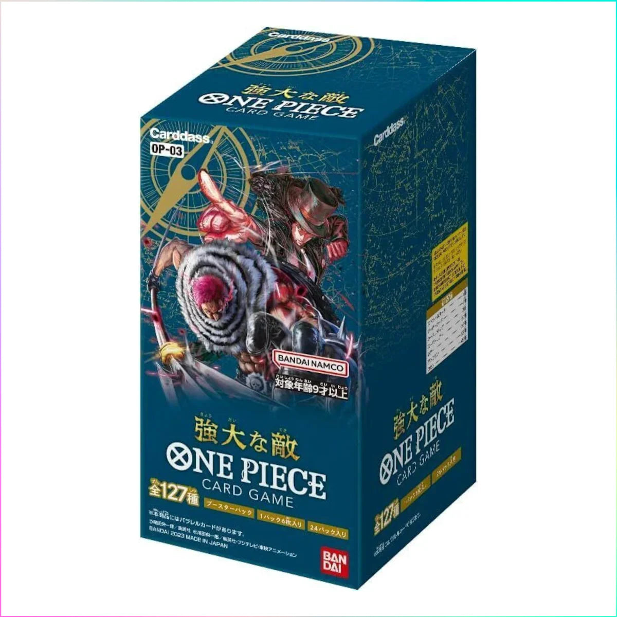 One Piece OP-03 Booster Box Pillars Of Strength - Japanese Trading Card Game OP03