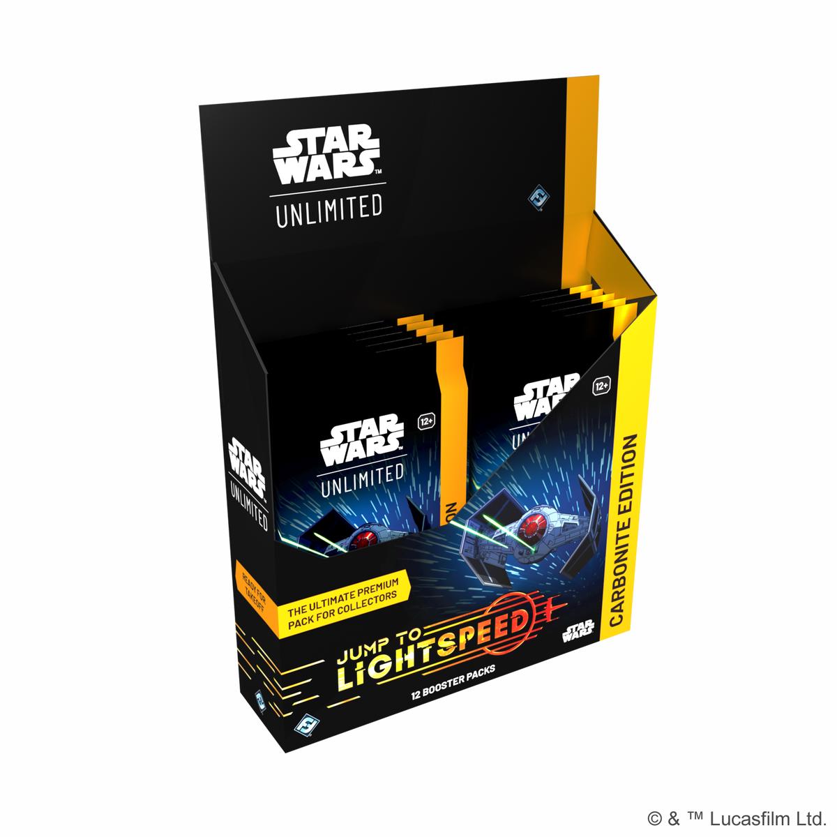 Star Wars Unlimited: Jump to Lightspeed: Carbonite: Booster Display