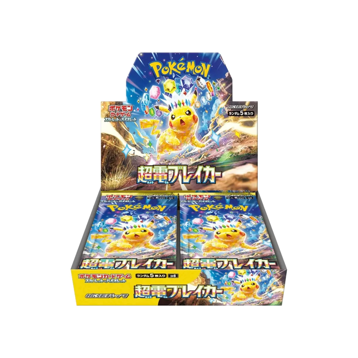 Pokemon Super Electric Breaker SV8 Booster Box - Japanese Scarlet Violet TCG